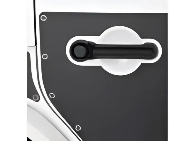 Smittybilt Mag-Armor 76994 on vehicle door handle showcasing durable protective cover.