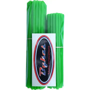 BYKAS Spoke Wraps Neon Green 72/Pk 21"/19" for Powersports