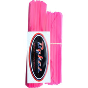 BYKAS Spoke Wraps Neon Pink 72/Pk 21"/19" for Powersports