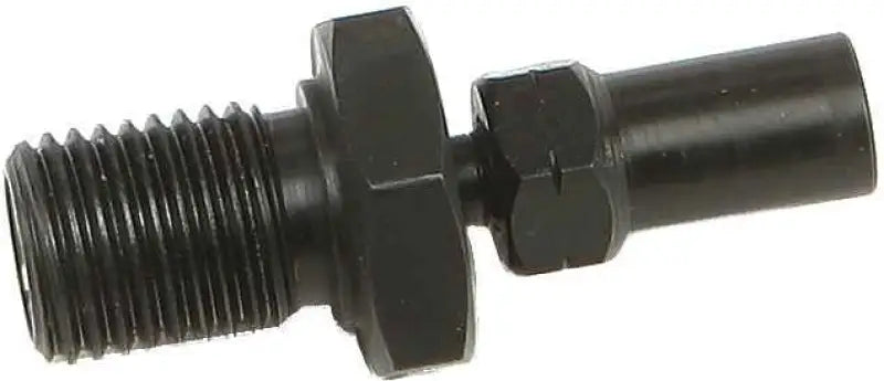 SN440-02-03BDY Sniper 2 Straight Male Adapter Black 3/8 24
