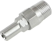 SN816-02-18BDC Sniper 2 Npt Straight Male Adapter Stainless 1/8"