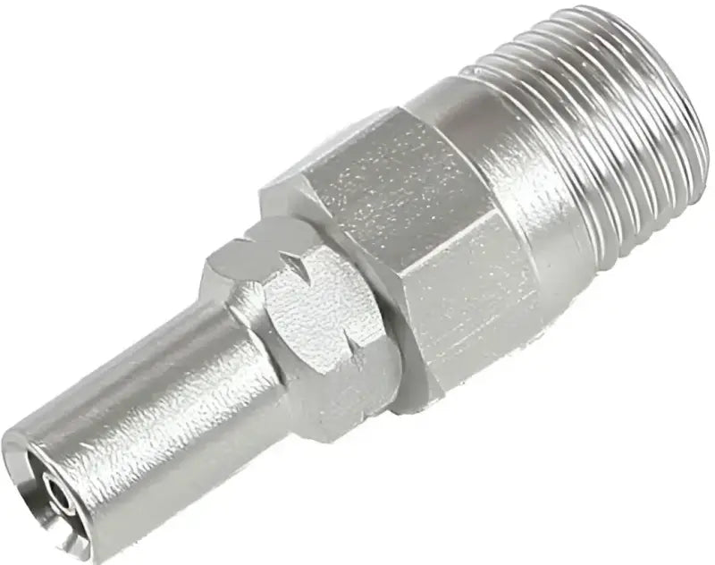 SN816-02-18BDC Sniper 2 Npt Straight Male Adapter Stainless 1/8"