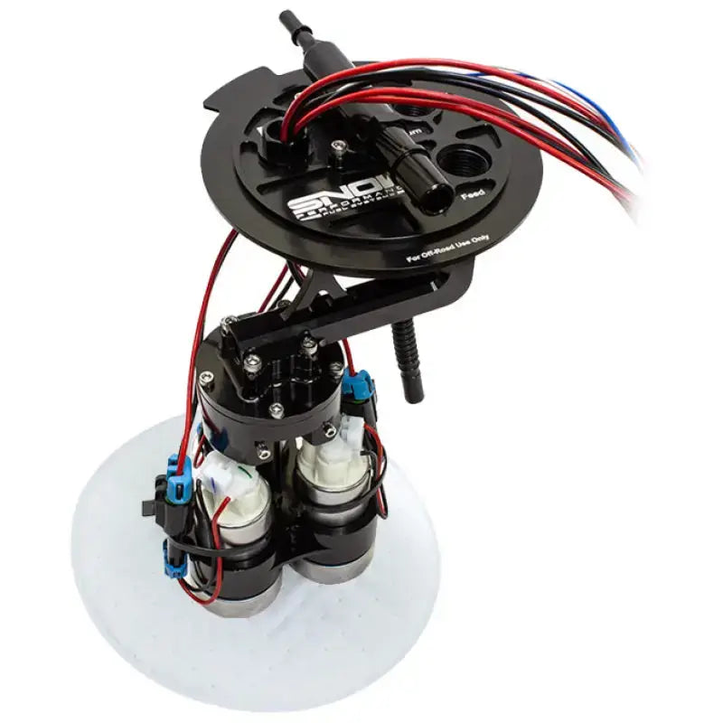 Snow 15-21 Ford F-150 Truck Fuel Hat - Dual Pump - & Automotive