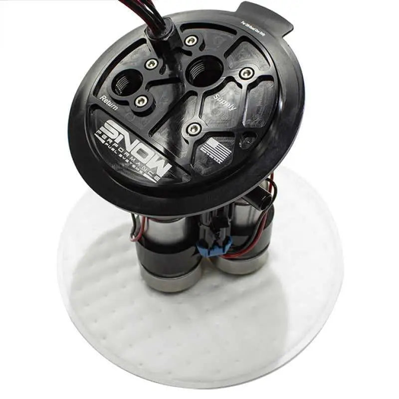 Snow Performance Snow 2015+ Dodge Hellcat/Demon/Redeye Standard Version Fuel Hat - Dual Pump