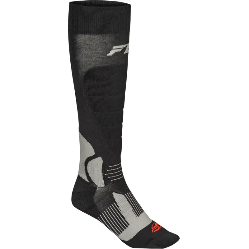 Snow Heavyweight Wool Sock Black Sm/Md - FLY RACING