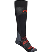 Snow Midweight Wool Sock Black Sm/Md - FLY RACING