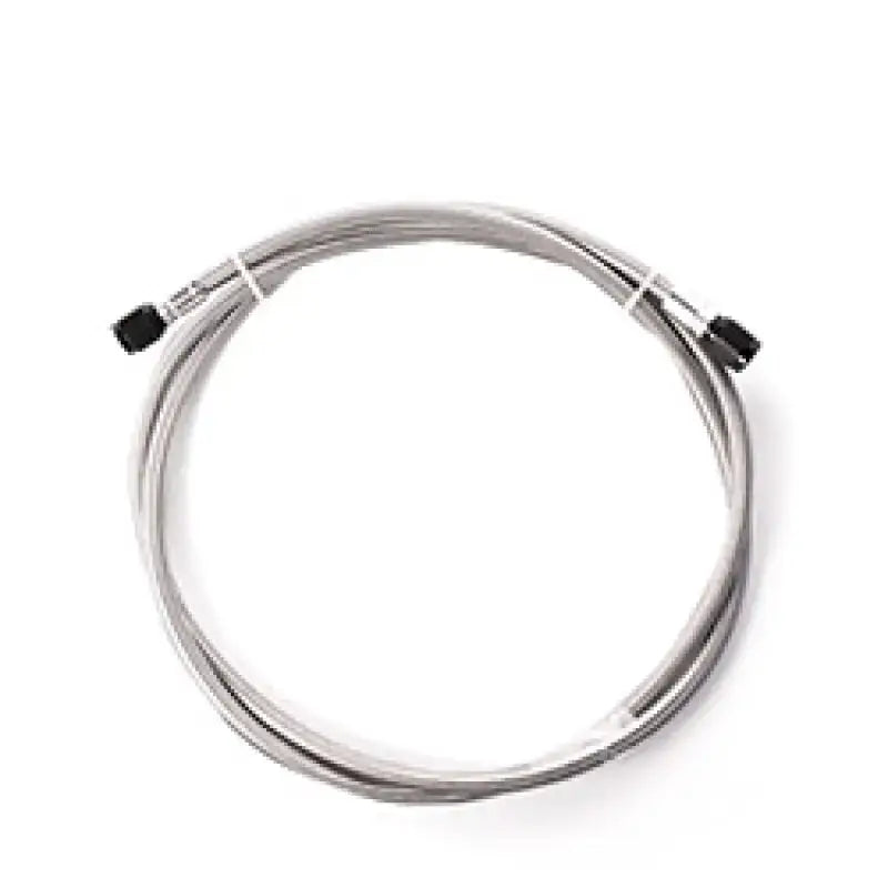 Snow Performance 1ft Stainless Steel Braided Line (Black) w/ 4AN Fittings - Truck & Automotive