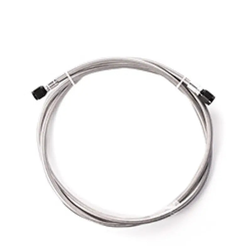 Snow Performance SNO-805-BRD Snow Performance 1ft Stainless Steel Braided Line (Black) w/ 4AN Fittings