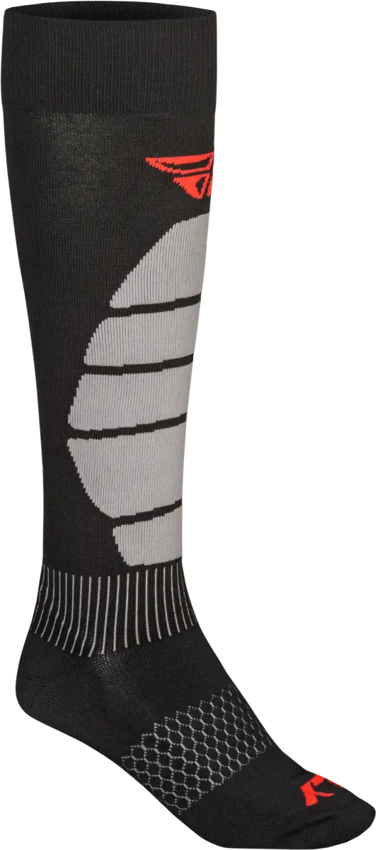 Snow Performance Coolmax Sock Black Sm/Md - FLY RACING