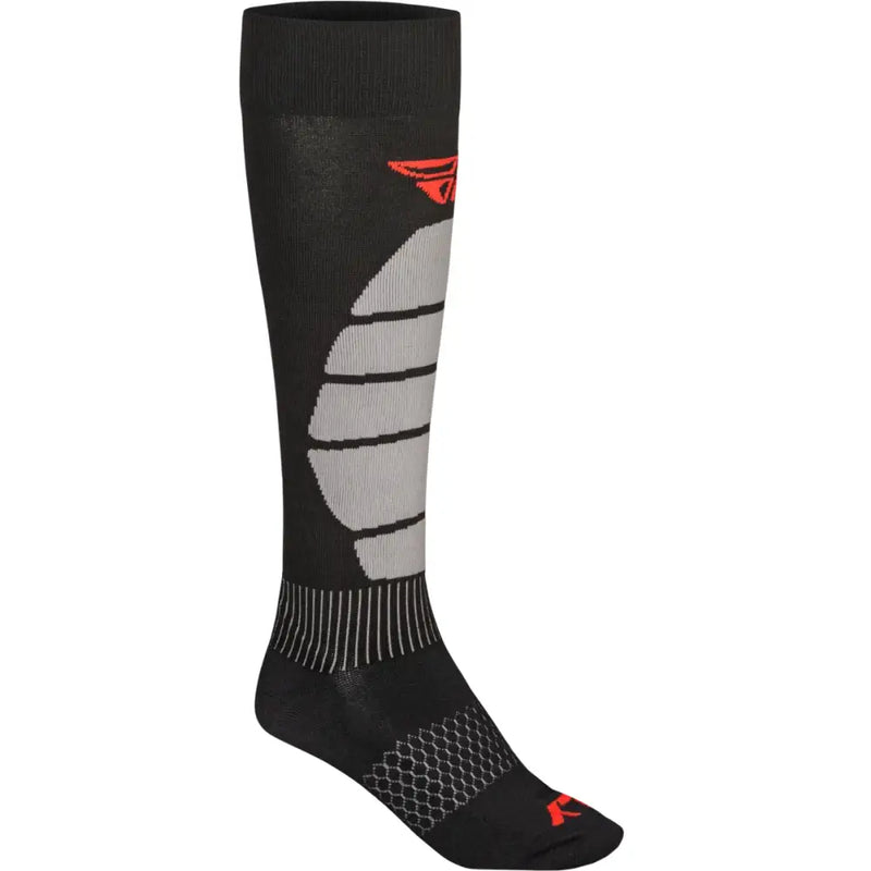 Snow Performance Coolmax Sock Black Sm/Md - FLY RACING