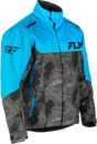Snx Pro Jacket Blue/Black Lg - FLY RACING
