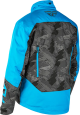 Snx Pro Jacket Blue/Black Lg - FLY RACING