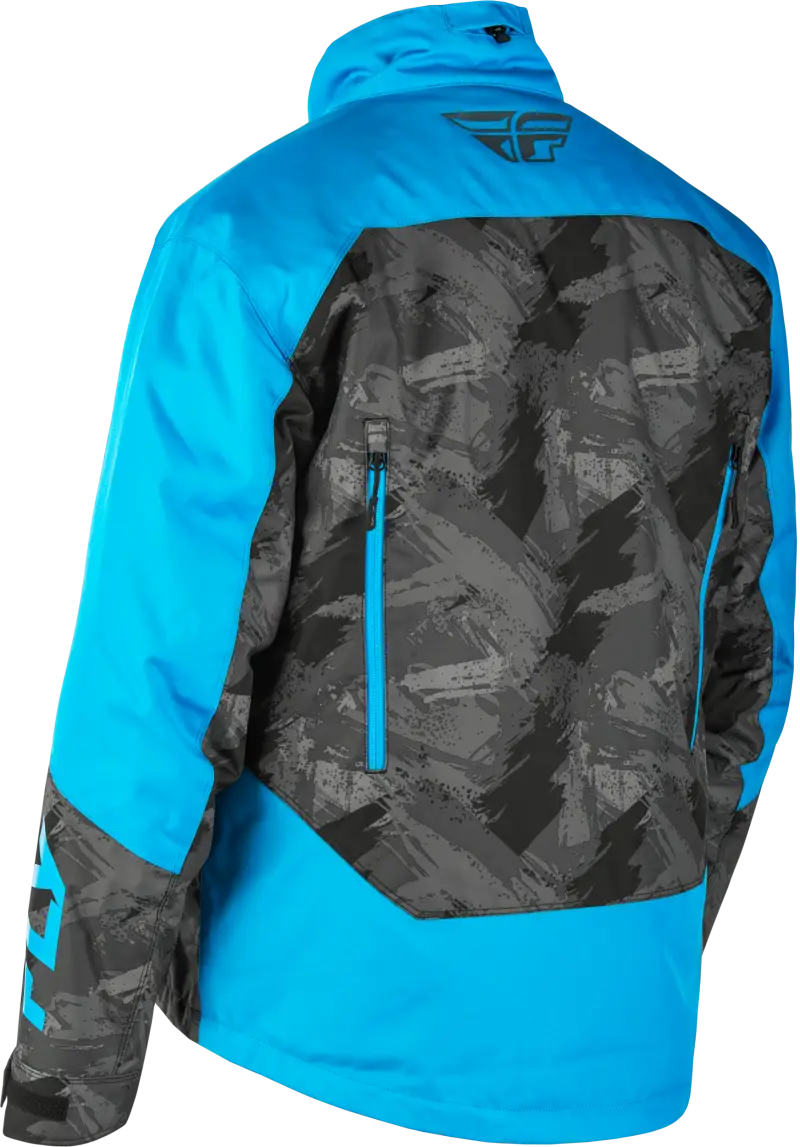 Snx Pro Jacket Blue/Black Lg - FLY RACING
