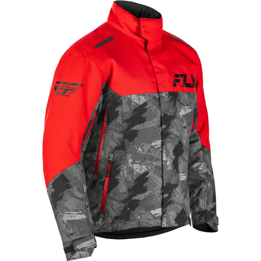 Snx Pro Jacket Red/Black Lg - FLY RACING
