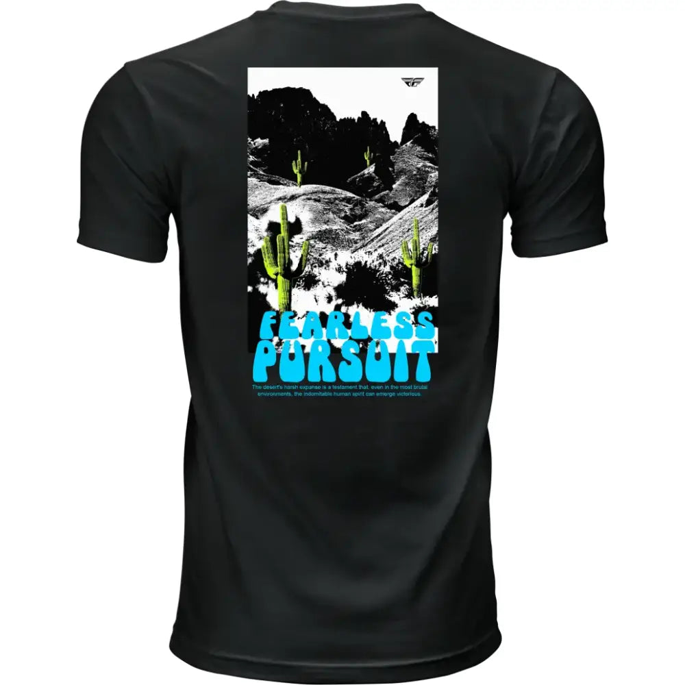 Fly Desert Tee Black Md - FLY RACING