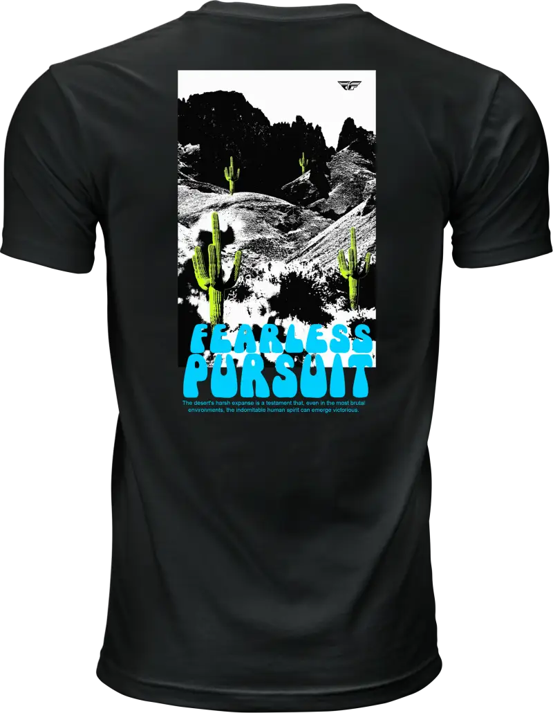 Fly Desert Tee Black Md - FLY RACING