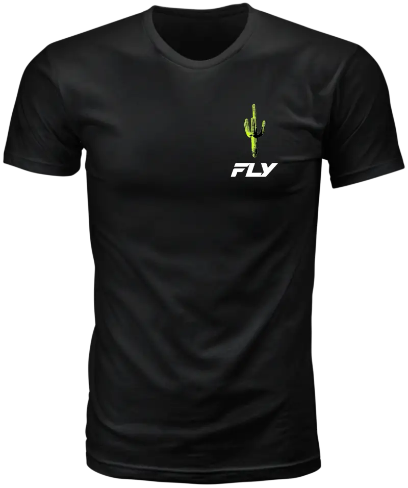 Fly Desert Tee Black Md - FLY RACING