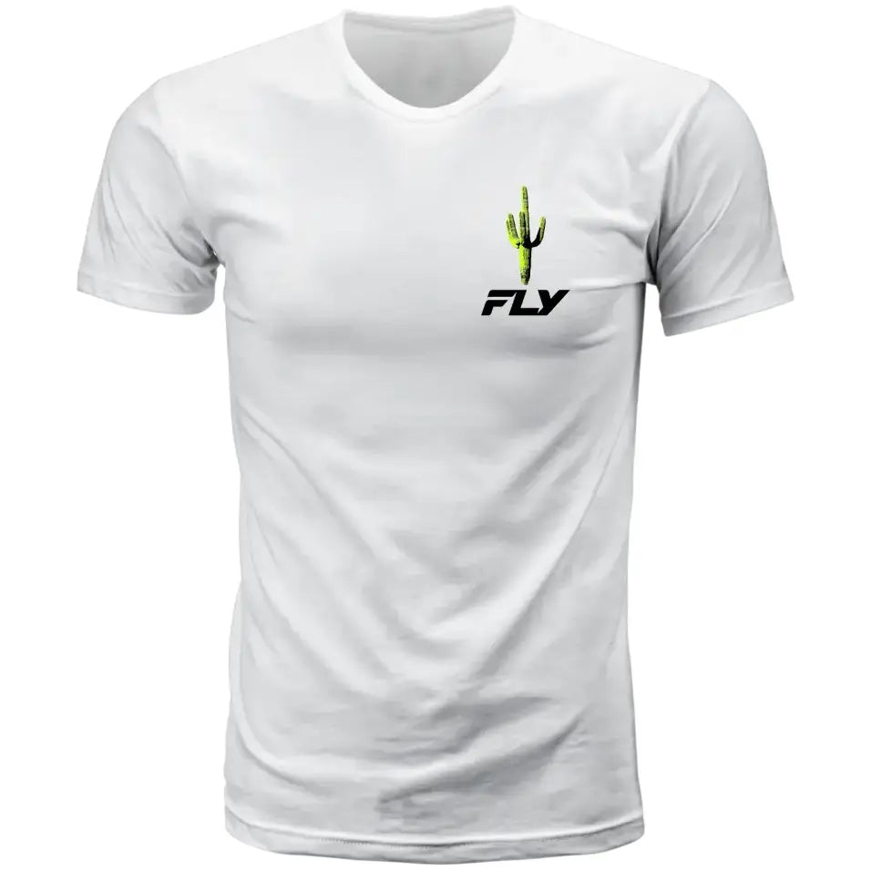 Fly Desert Tee White Md - FLY RACING