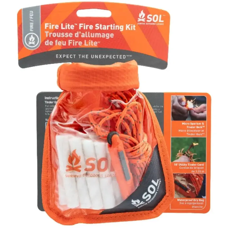 Sol Fire Lite Kit In Dry Bag 6/Pk