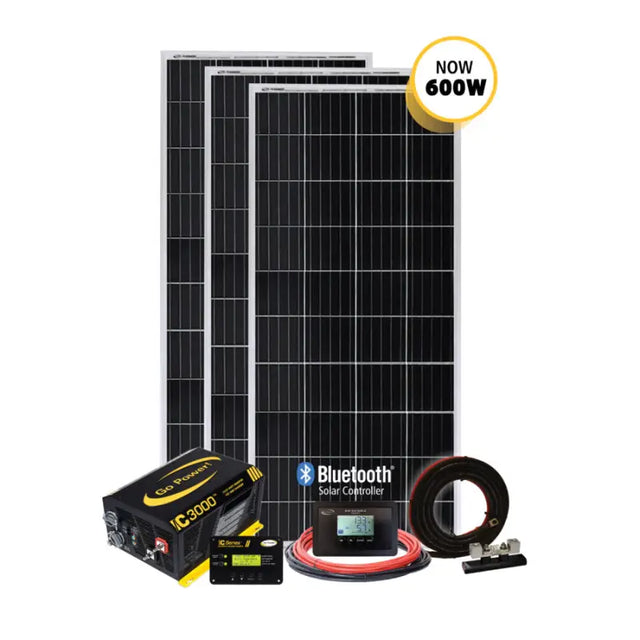 SOLAR EXTREME Go Power Solar-Extreme: 600 Watt Solar & Ic-
