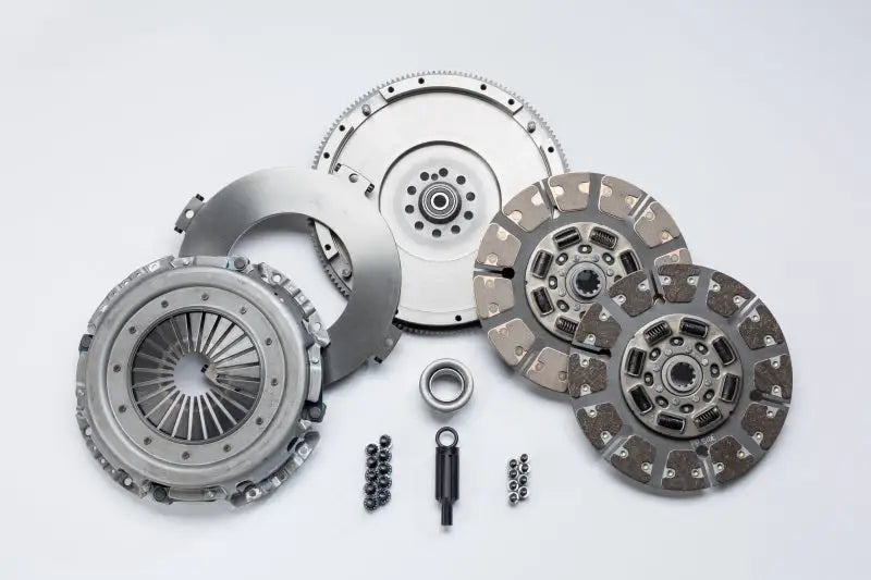 South Bend Clutch 99-03 Ford 7.3 Powerstroke ZF-6 Street Dual Disc Kit - Truck & Automotive