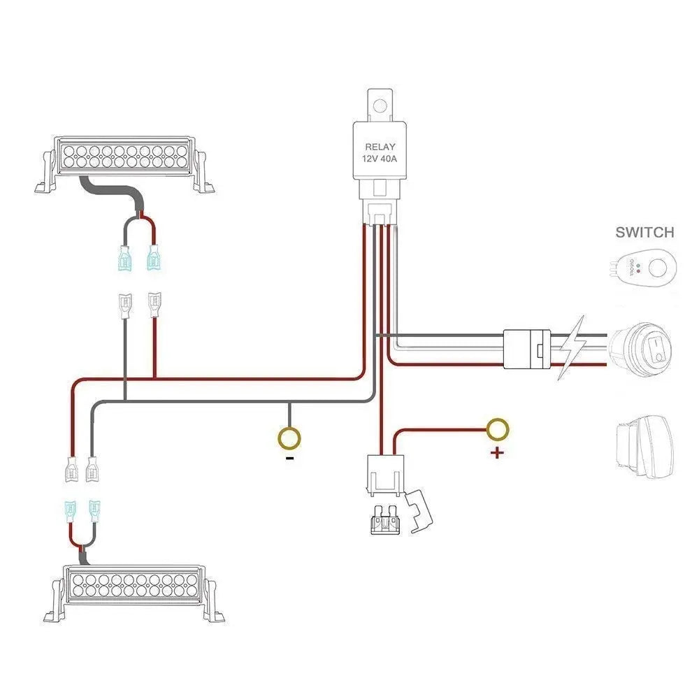 Southern TRU 79903 Light Bar Wiring Harness