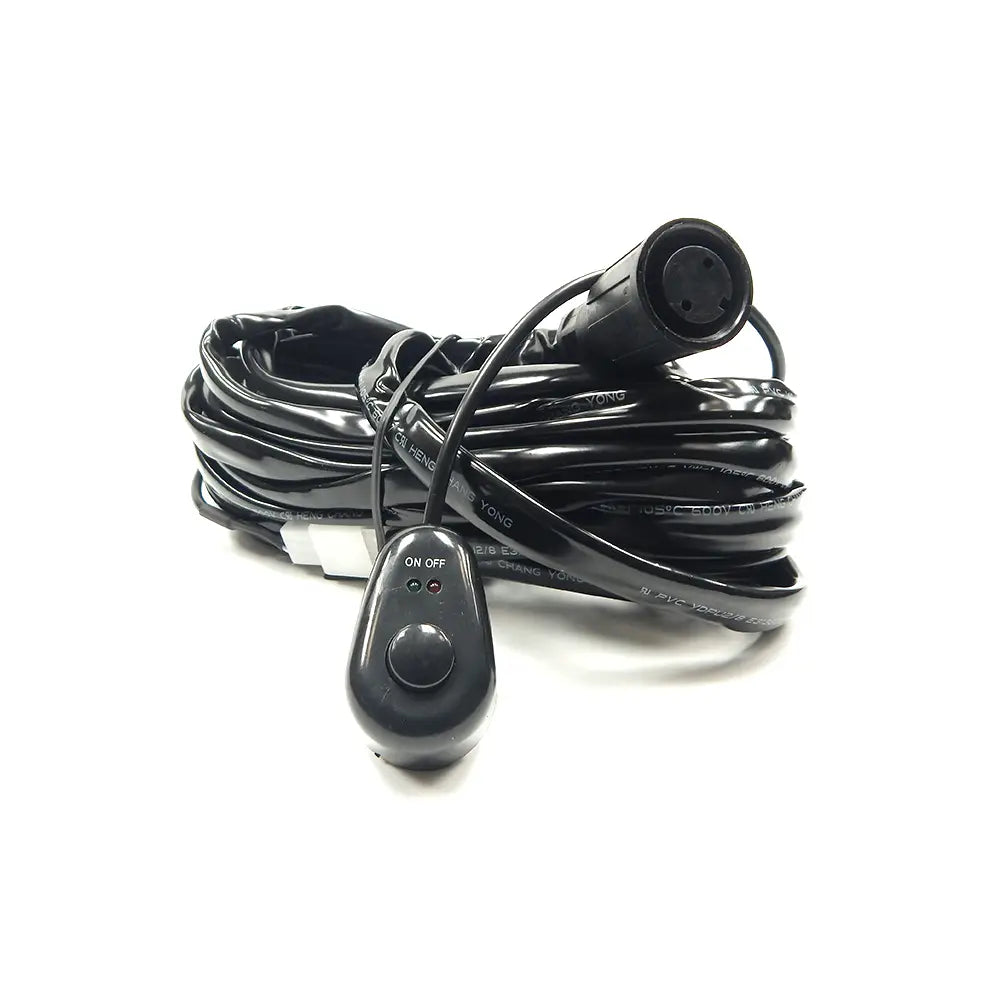 Southern TRU Single Round Connector Light Bar Wiring Harness 79901 - Harness Switch Conn
