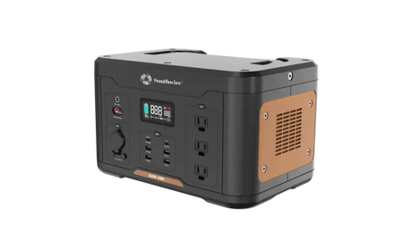 Southwire Portable Power Station 1100W with multiple outlets for portable power needs