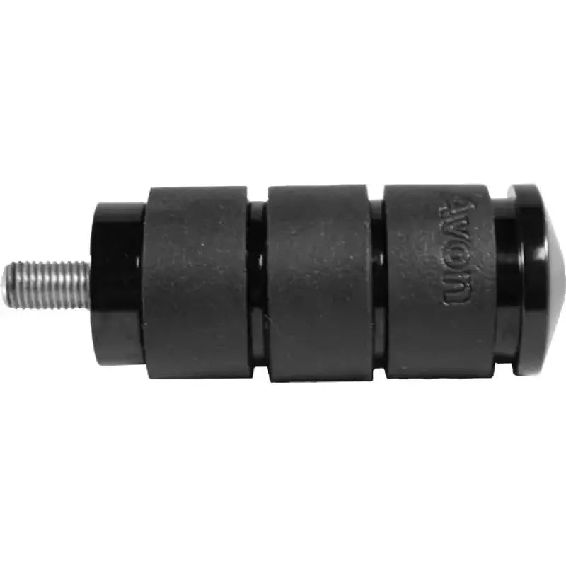Black rubber and metal motorcycle shifter brake peg with threaded bolt for SP-AIR-96 Velvet Air Shifter Brake
