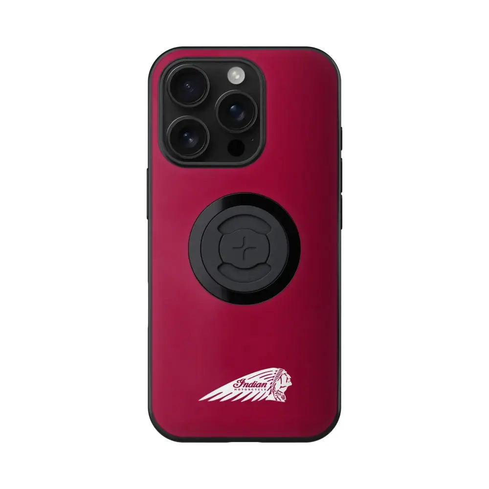 SP Connect Phone Case w Accessories 50801 - Red Headdress Iphone 16 Pro Logo