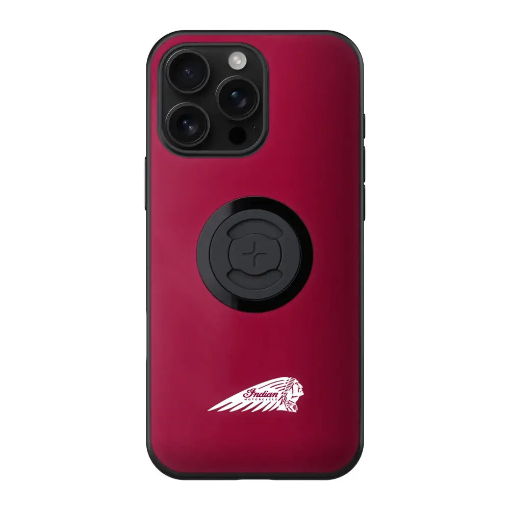 SP Connect Phone Case w Accessories 50802 - Red Headdress Iphone 16 Pro Max Logo