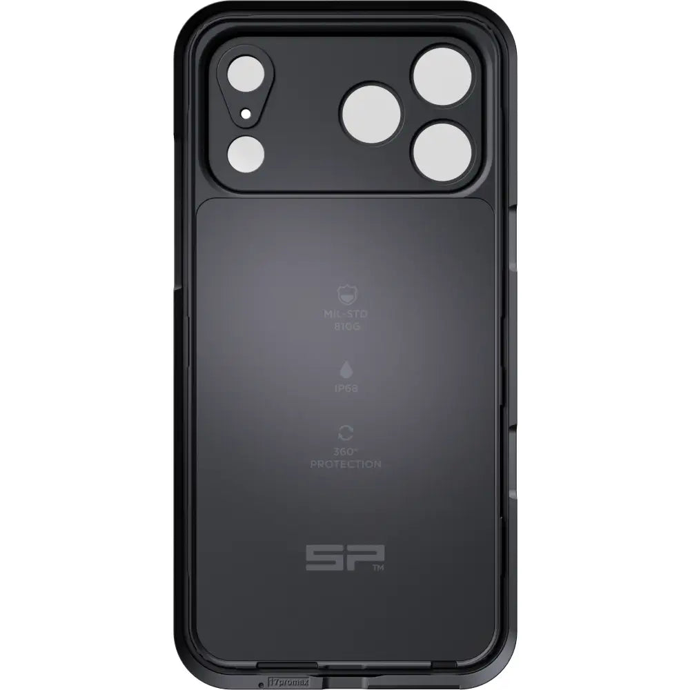 SP Connect Phone Case Xtreme SPC+ Accessories 52921 - Black Apple Iphone 17 Pro Max