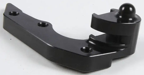 Black L-shaped door stop with spherical bumper for SKW Oversize Rotor Bracket SP045 270 O/S