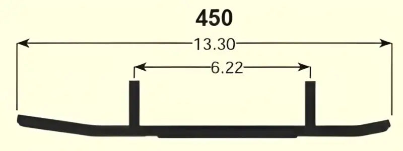 Sp1 D-06-6-4-450 Slasher Six60 Carbides S-D S/M - Skis/Carbides/Runners