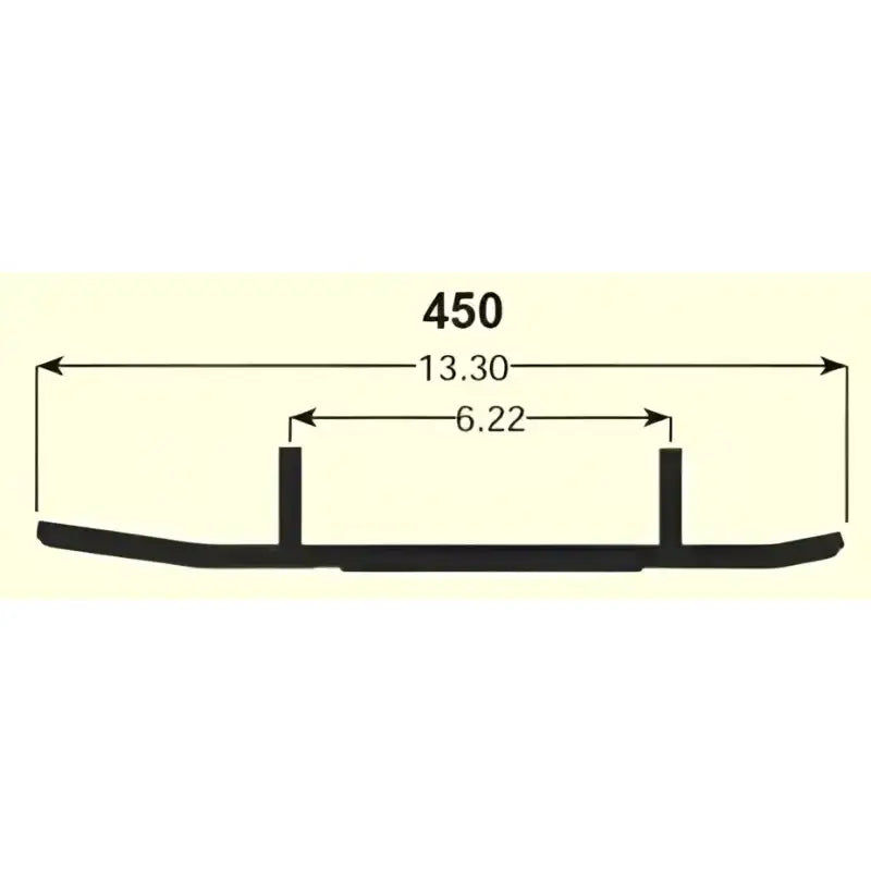 Sp1 D-06-6-4-450 Slasher Six60 Carbides S-D S/M - Skis/Carbides/Runners