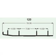 Sp1 F-06-0-4-130 Pr/X2 Six60 Double Carbide A/C S/M - Skis/Carbides/Runners