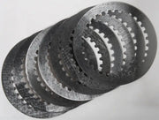 Stack of steel clutch plates with internal gear teeth for SP198-8-001 high tolerances