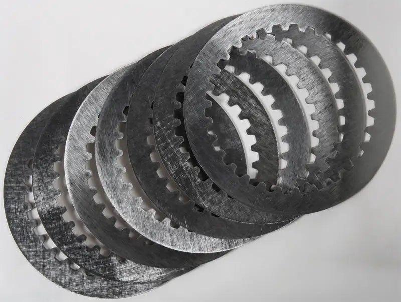 Stack of steel clutch plates with internal gear teeth for SP198-8-001 high tolerances