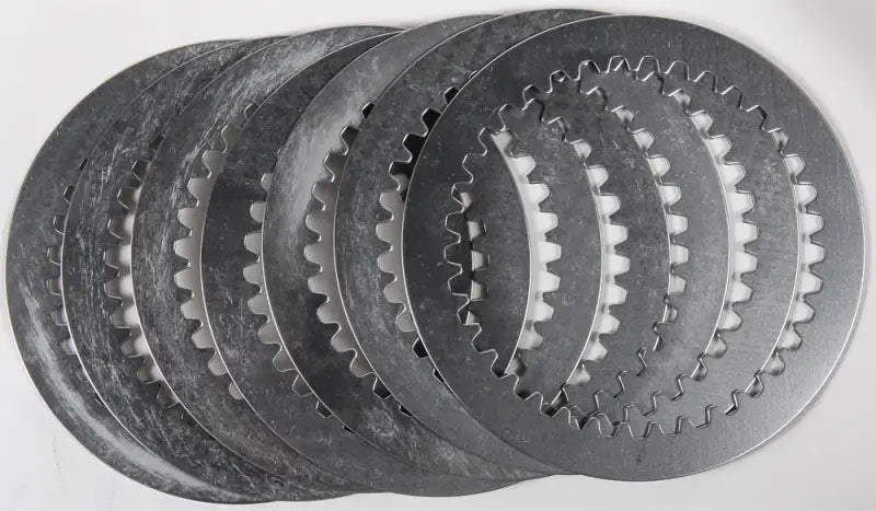 Stack of steel clutch plates with high production tolerances for SP267-7-001 Kit