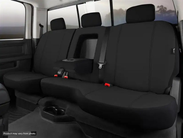 SP82-80 BLACK FIA Sp Rear 60/40 Split Seat Cover Ford
