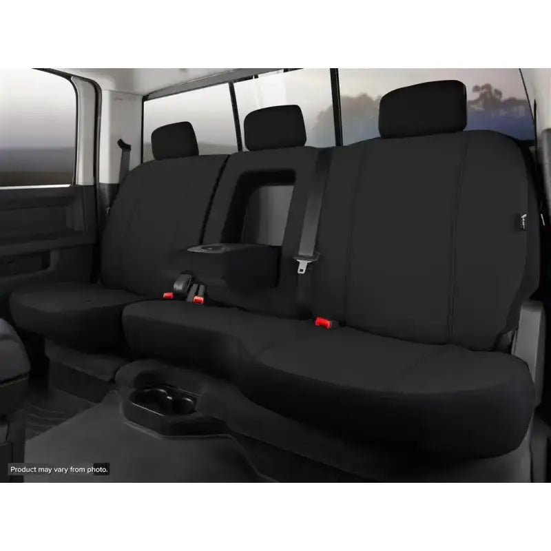 SP82-80 BLACK FIA Sp Rear 60/40 Split Seat Cover Ford