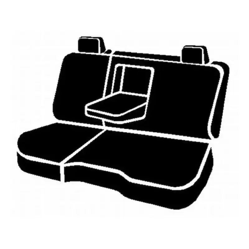 SP88-31 BLACK FIA Fr 40/20/40 Sil/Sier 2014 - Seat Cover