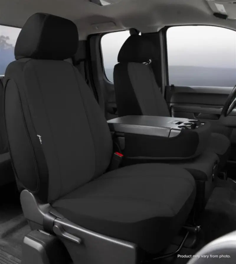 SP88-37 BLACK FIA Sp Front 40/20/40 Sil/Sierra 1500 - Seat Cover