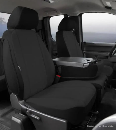 SP88-37 BLACK FIA Sp Front 40/20/40 Sil/Sierra 1500 - Seat Cover
