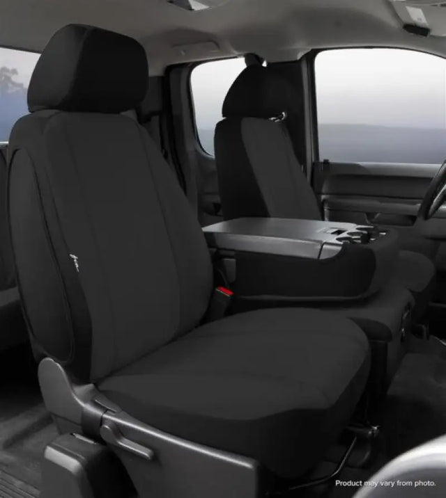 SP88-37 BLACK FIA Sp Front 40/20/40 Sil/Sierra 1500 - Seat Cover