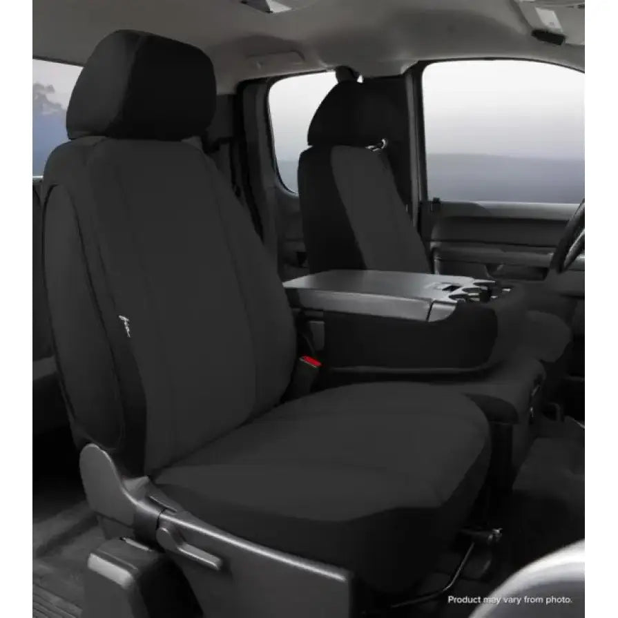 SP88-37 BLACK FIA Sp Front 40/20/40 Sil/Sierra 1500 - Seat Cover