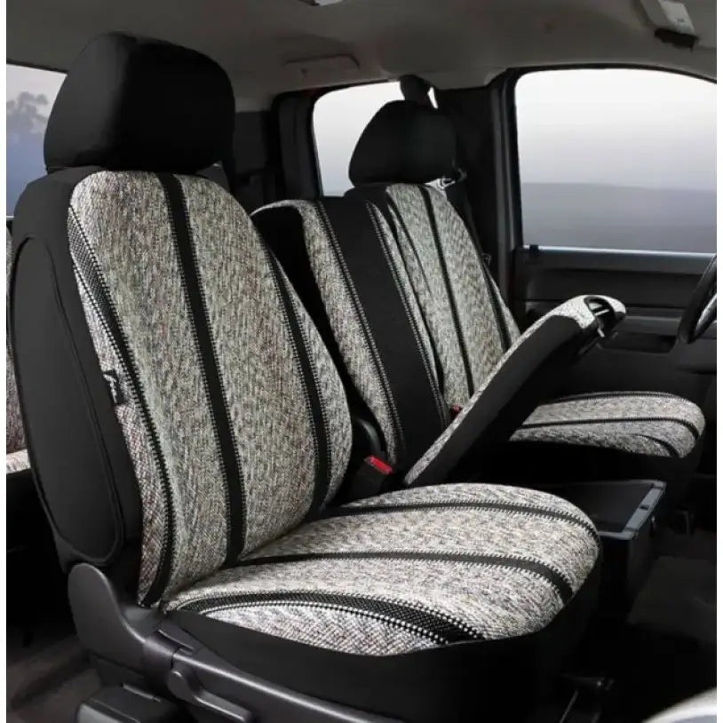 SP88-38 BLACK FIA Sl Front 19 Silv/Sier - Seat Cover