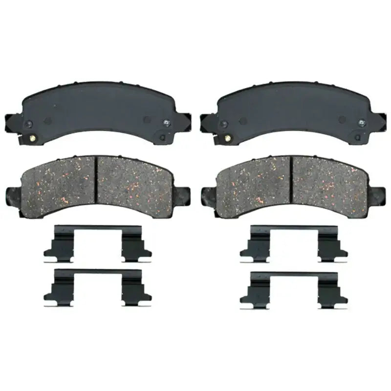 SP974ATRH R/M Brakes Brake Pad Set with automotive brake pads and hardware displayed
