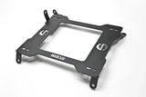 Black metal seat mounting bracket for Honda Prelude base left side replacement