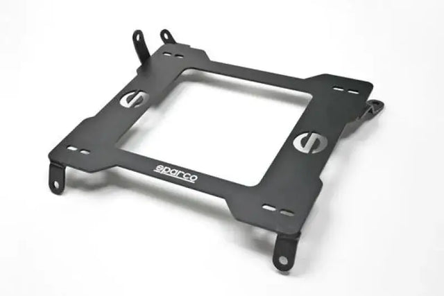 Black metal seat mounting bracket for Honda Prelude base left side replacement